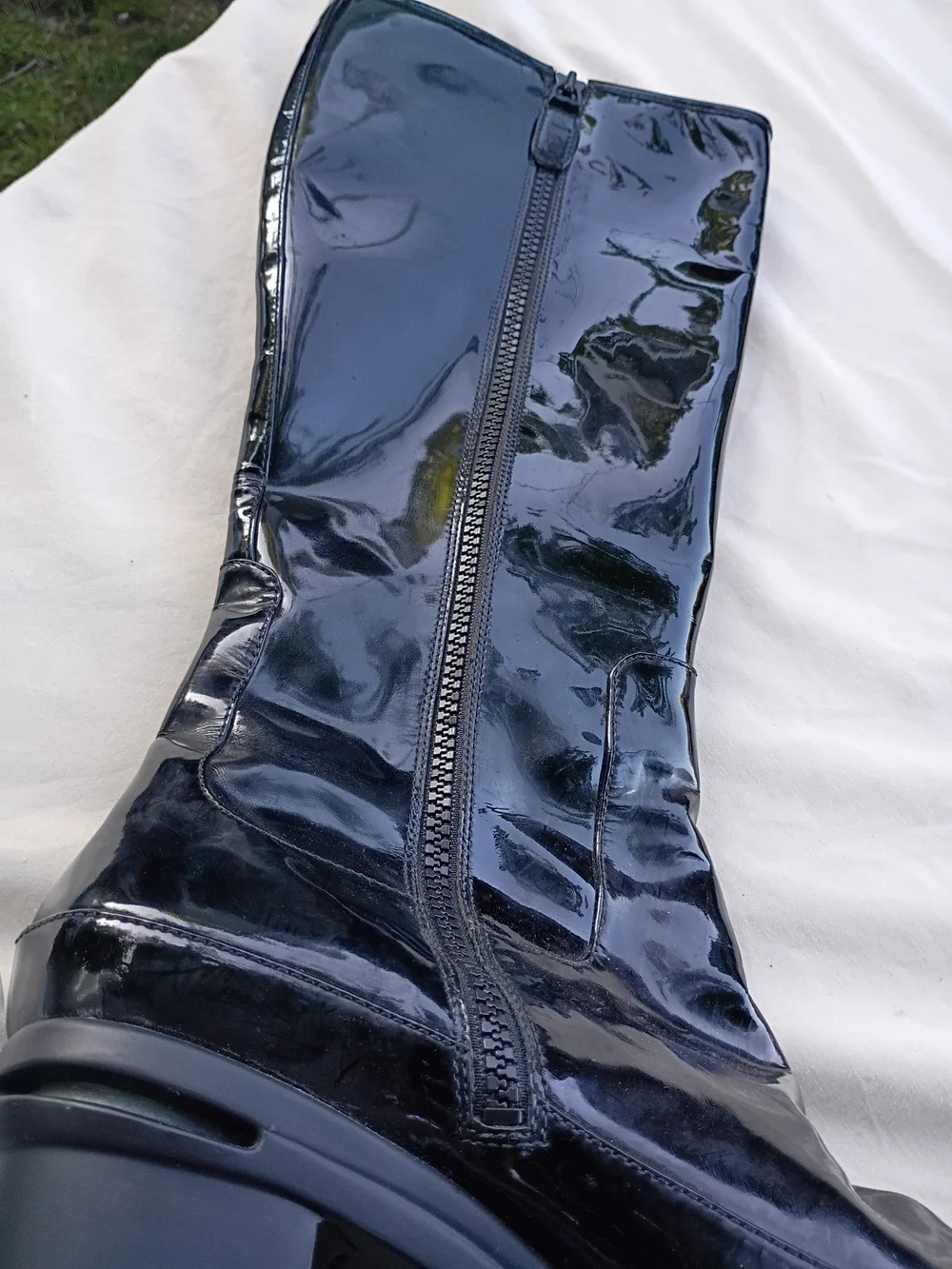 Cole Haan x Nike Air Patent Leather Boots